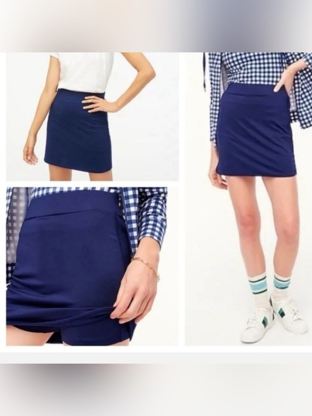 J. Crew Navy Active skirt / skort